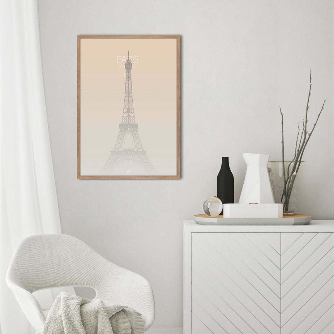 Paris Eiffel Tower  | PLAKAT Plakat ART COPENHAGEN   