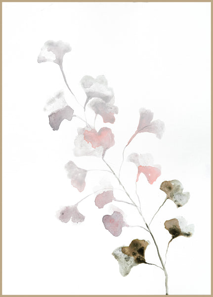 Pink Spring | INDRAMMET BILLEDE Indrammet billede ART COPENHAGEN 30x40 Egeramme 