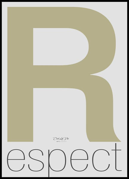 R espect | PLAKAT Plakat MALERIFABRIKKEN   