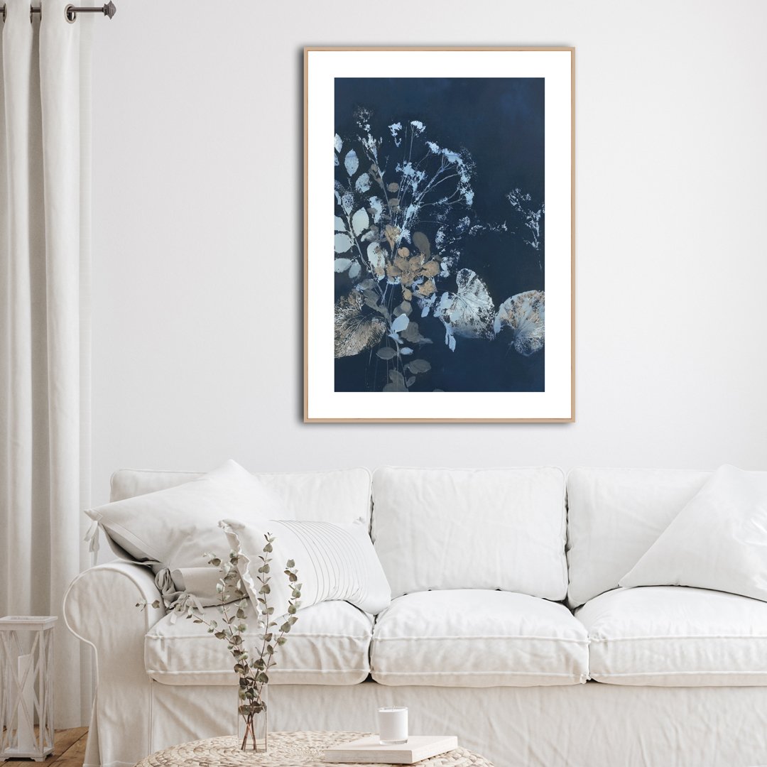 Pure Nature 7 | INDRAMMET BILLEDE Indrammet billede ART COPENHAGEN 30x40 Egeramme 