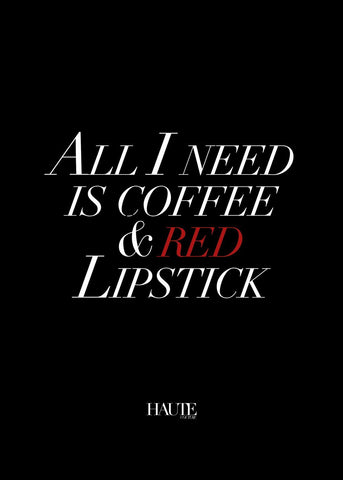 Red Lipstick | INDRAMMET BILLEDE