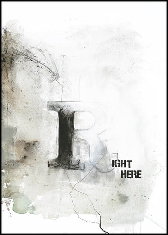 Right Here | INDRAMMET BILLEDE