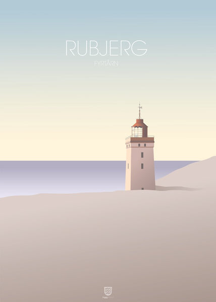Rubjerg fyrtårn | PLAKAT Plakat ART COPENHAGEN   