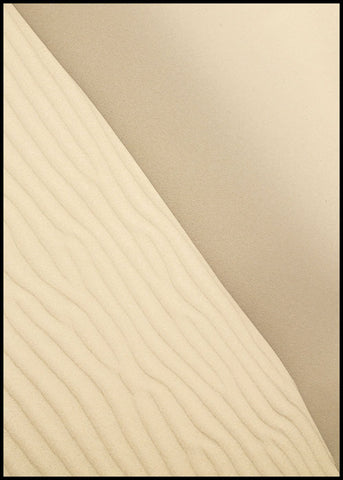 Sand 2 | INDRAMMET BILLEDE Indrammet billede ART COPENHAGEN 30x40 Sort 