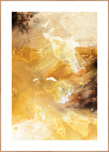 Still Water 6 | INDRAMMET BILLEDE Indrammet billede ART COPENHAGEN 30x40 Egeramme 