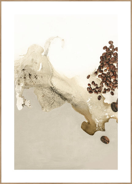 The Art of taste 7 | INDRAMMET BILLEDE Indrammet billede ART COPENHAGEN 30x40 Egeramme 
