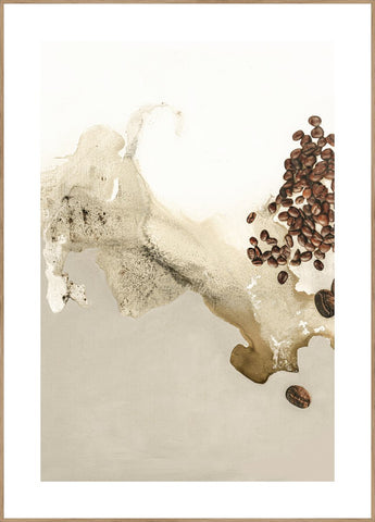 The Art of taste 7 | INDRAMMET BILLEDE Indrammet billede ART COPENHAGEN 30x40 Egeramme 