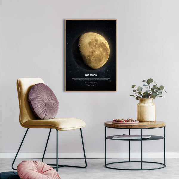 The Moon | INDRAMMET BILLEDE Indrammet billede ART COPENHAGEN   