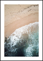 The Shore | INDRAMMET BILLEDE Indrammet billede ART COPENHAGEN 30x40 Sort 