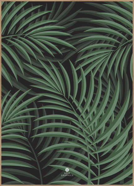 Tropical Bush | INDRAMMET BILLEDE Indrammet billede ART COPENHAGEN   