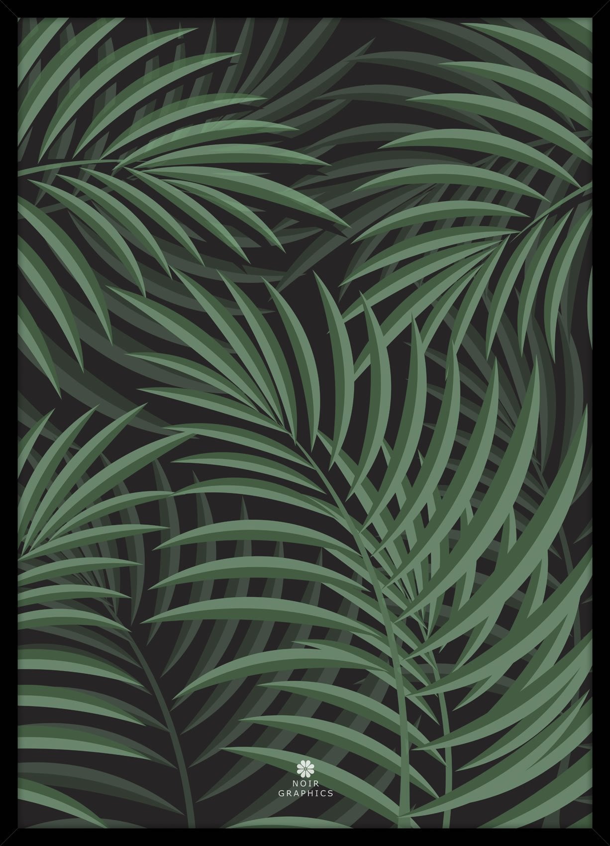 Tropical Bush | PLAKAT Plakat MALERIFABRIKKEN   