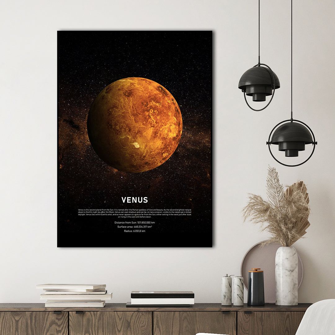 Venus | INDRAMMET BILLEDE Indrammet billede ART COPENHAGEN 30x40 Sort 