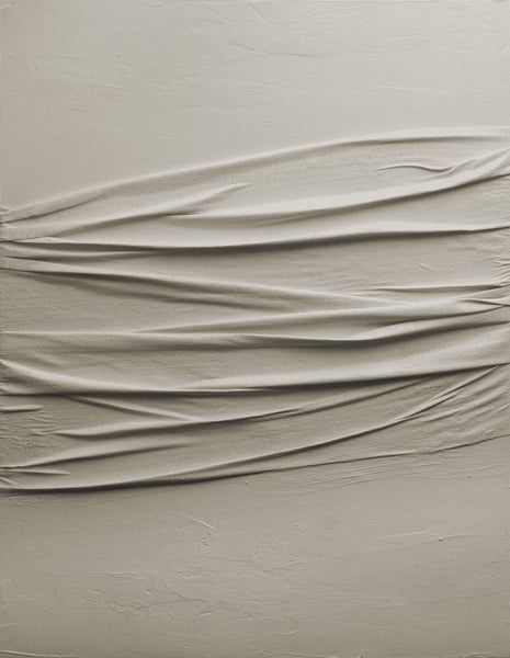 White Passion 11 | STRUKTUR MALERI Strukturmaleri ART COPENHAGEN 90x120 sand 