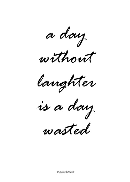 Without laughter | PLAKAT