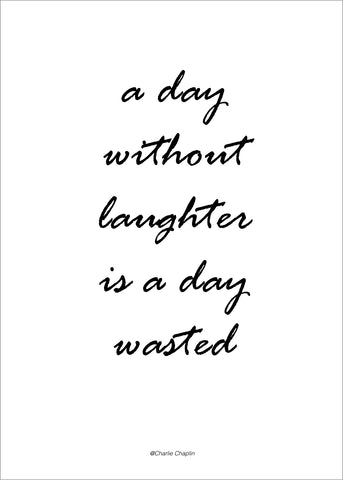 Without laughter | PLAKAT